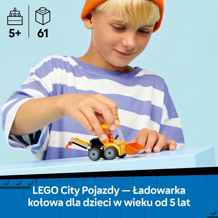 LEGO City, Pojazdy - Ładowarka kołowa, 60483