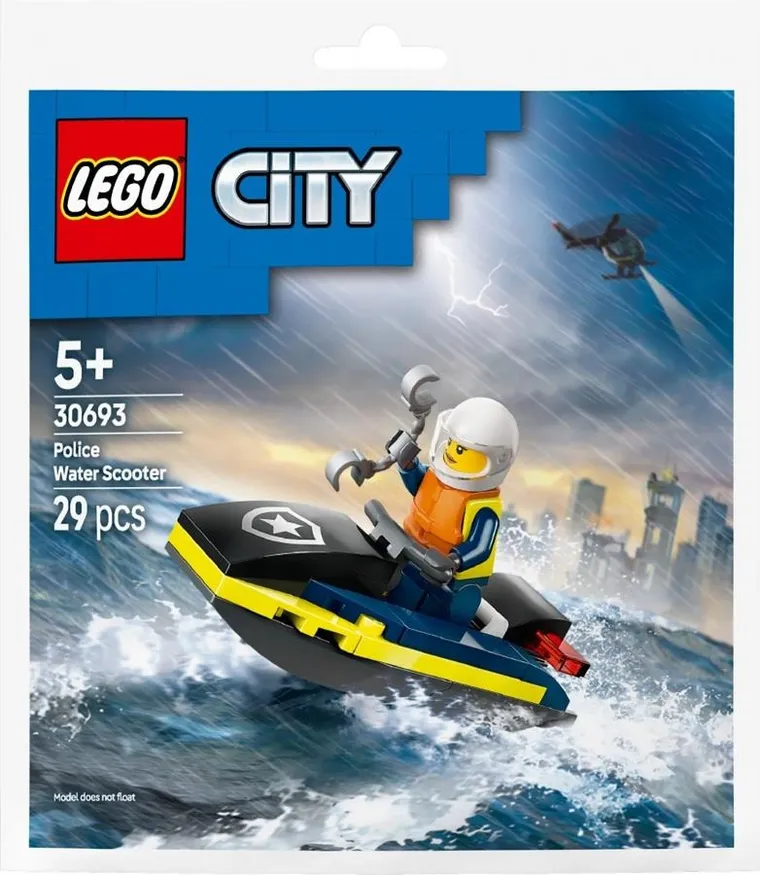 LEGO City, Policyjny skuter wodny, 30693