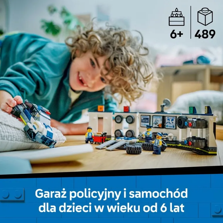 LEGO City, Policyjny warsztat tuningowy, 60457