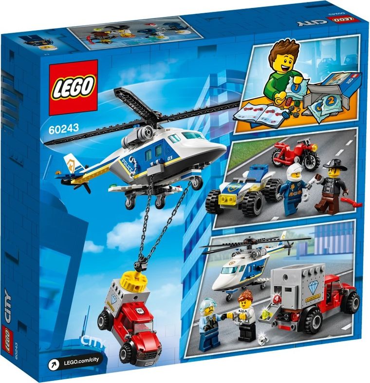 LEGO City, Pościg helikopterem policyjnym, 60243