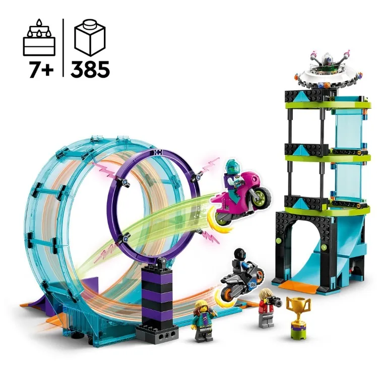 LEGO City, Stuntz, Ekstremalne wyzwanie kaskaderskie, 60361