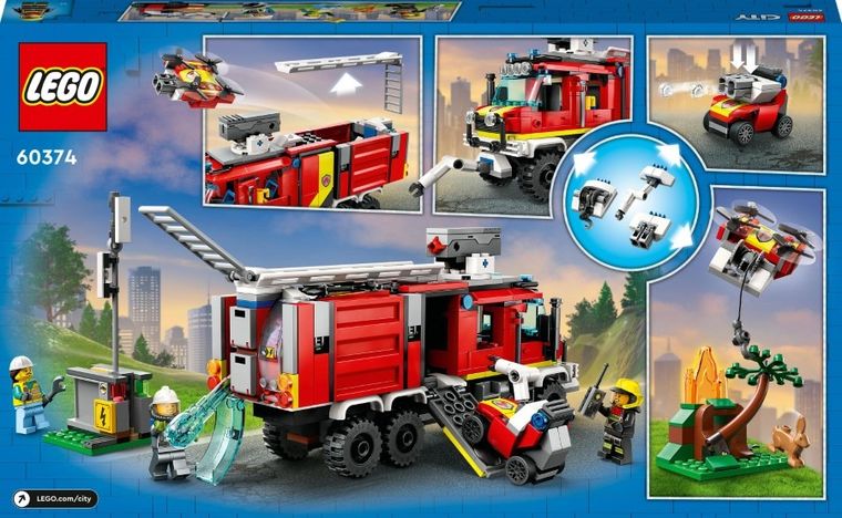 LEGO City, Terenowy pojazd straży pożarnej, 60374
