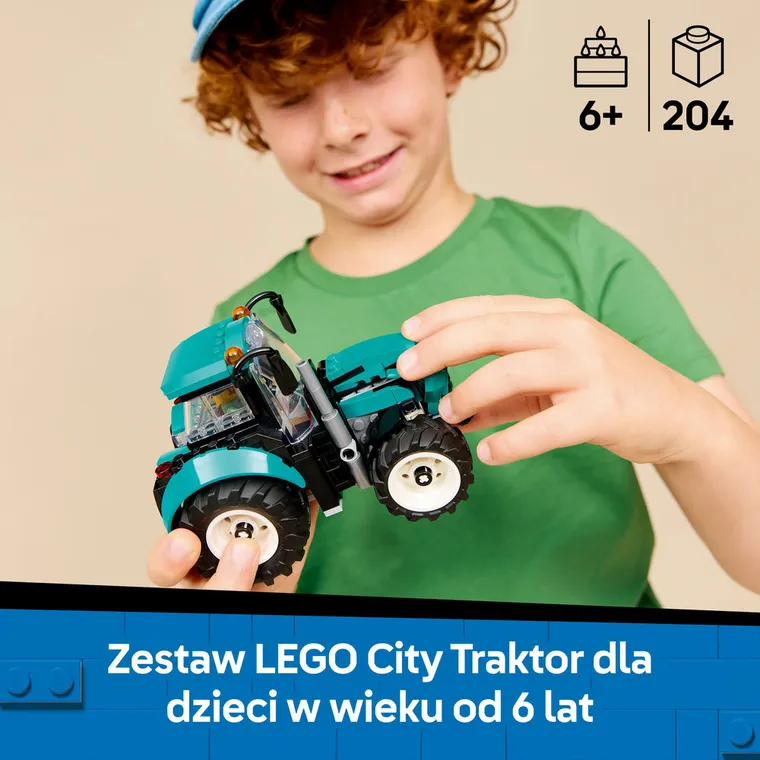 LEGO City, Traktor, 60498