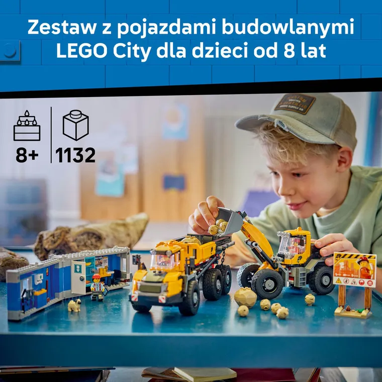 LEGO City, Wywrotka i ładowarka czołowa, 60494