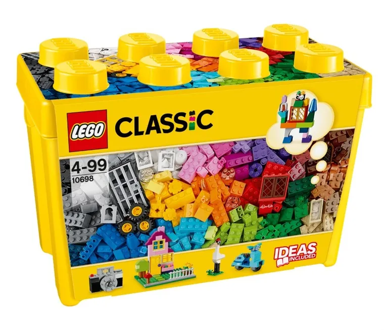 LEGO Classic, Kreatywne klocki LEGO, duże pudełko, 10698