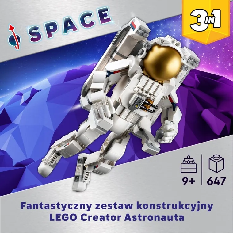 LEGO Creator, Astronauta, 31152