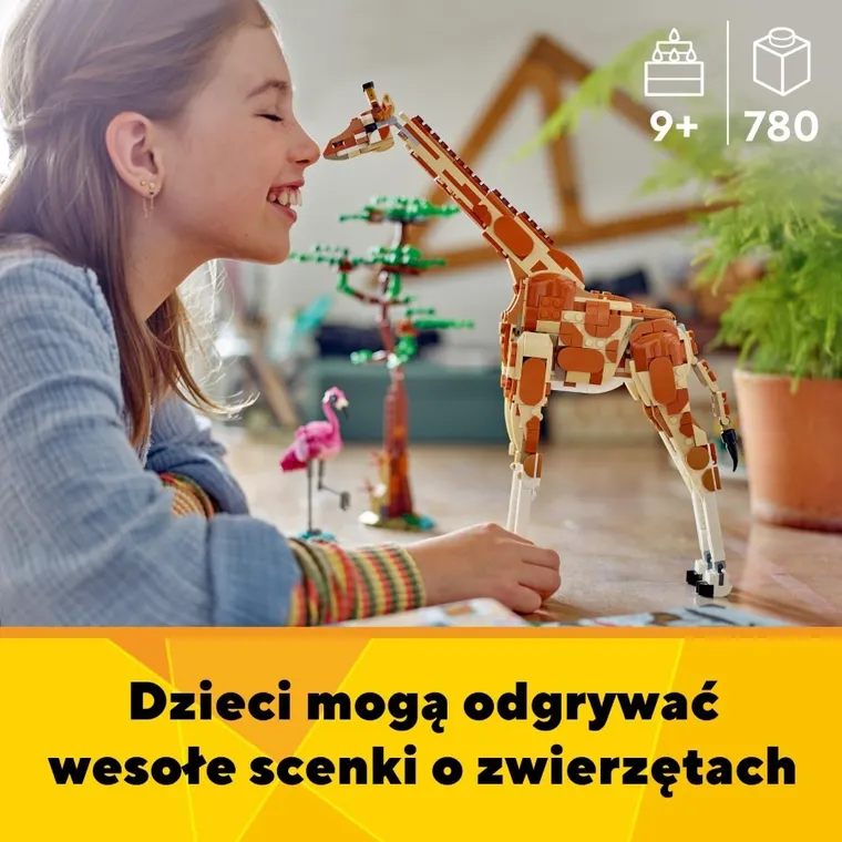 LEGO Creator, Dzikie zwierzęta z safari, 31150