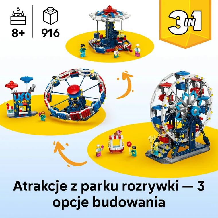 LEGO Creator, Kultowy diabelski młyn, 31389