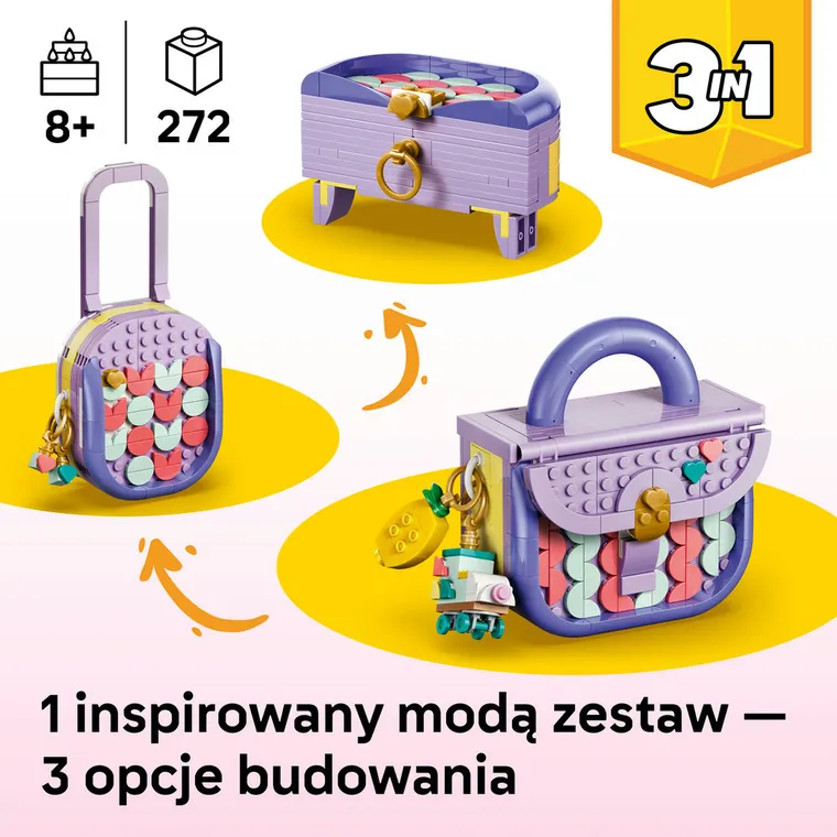 LEGO Creator, Modna torebka ze schowkiem, 31391