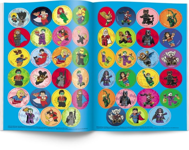 LEGO DC Super Heroes. Kolorowanka według kodu