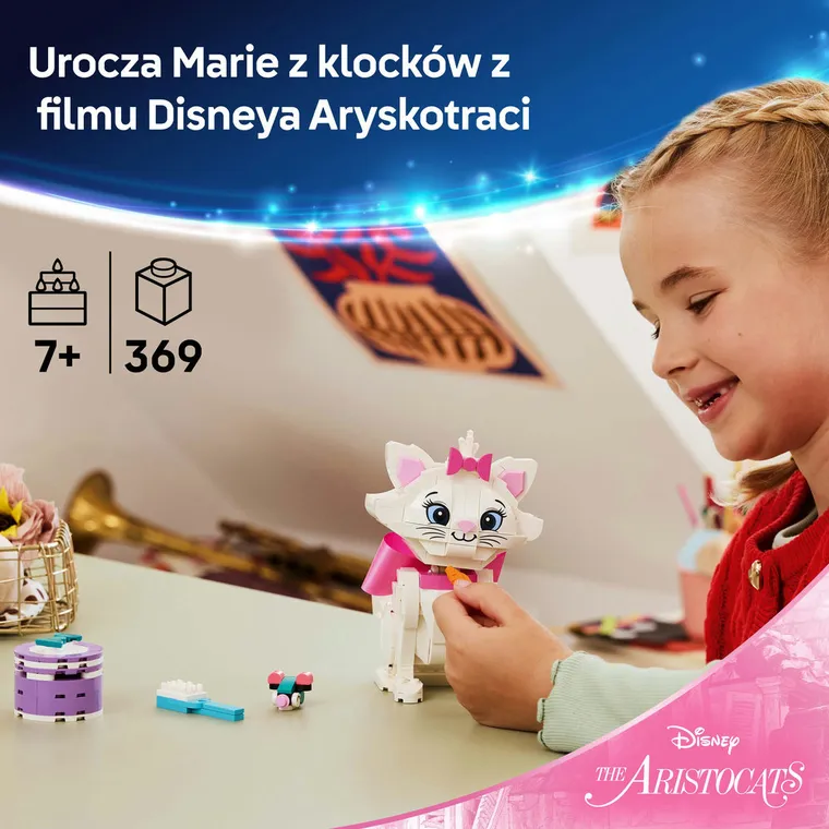 LEGO Disney, Aryskotraci - Urocza Marie, 43286
