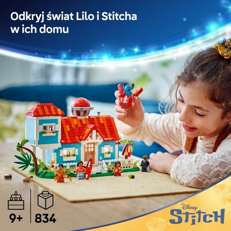 LEGO Disney, Domek na plaży Lilo i Stitcha, 43268