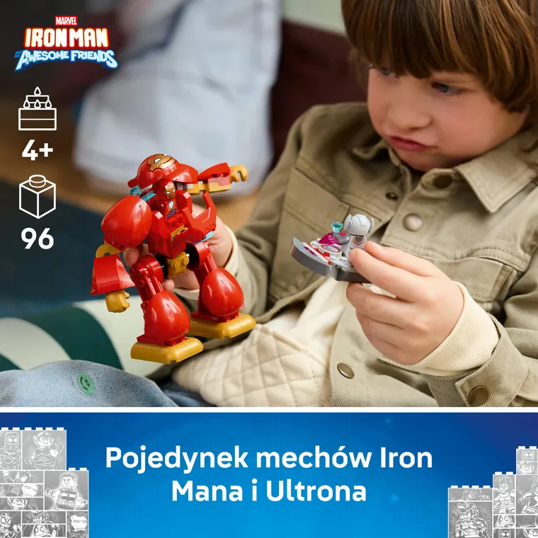 LEGO Disney Junior Marvel, Ultron kontra Iron Man, 11209