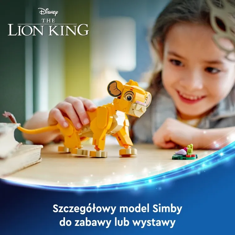 LEGO Disney, Król Lew - lwiątko Simba, 43243