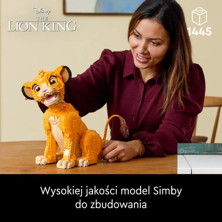 LEGO Disney, Król Lew - młody Simba, 43247