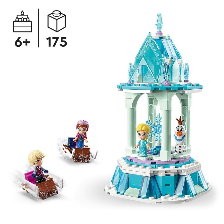 LEGO Disney, Magiczna karuzela Anny i Elzy, 43218
