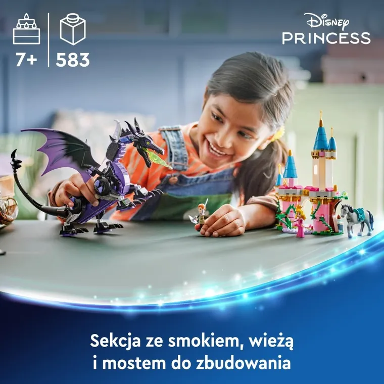LEGO Disney Princess, Diabolina jako smok, 43240