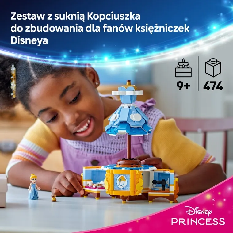 LEGO Disney Princess, Suknia Kopciuszka, 43266