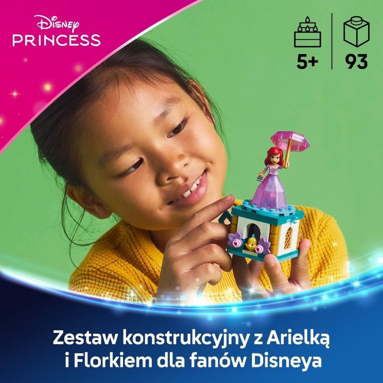 LEGO Disney Princess, Wirująca Arielka, 43259
