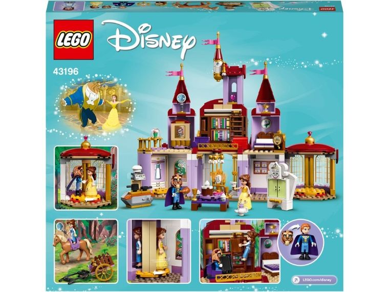 LEGO Disney Princess, Zamek Belli i Bestii, 43196