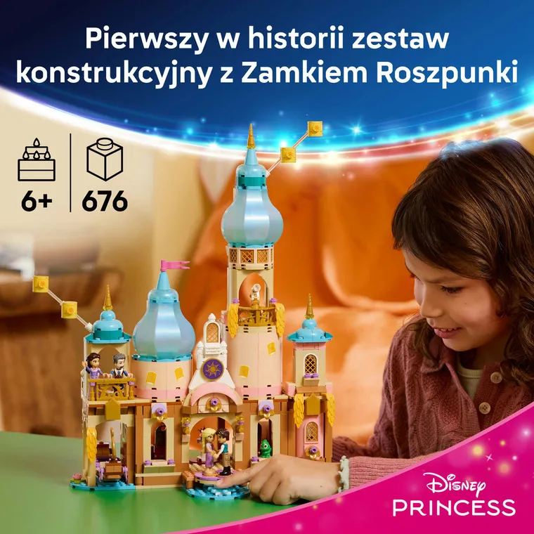 LEGO Disney Princess, Zamek Roszpunki, 43297