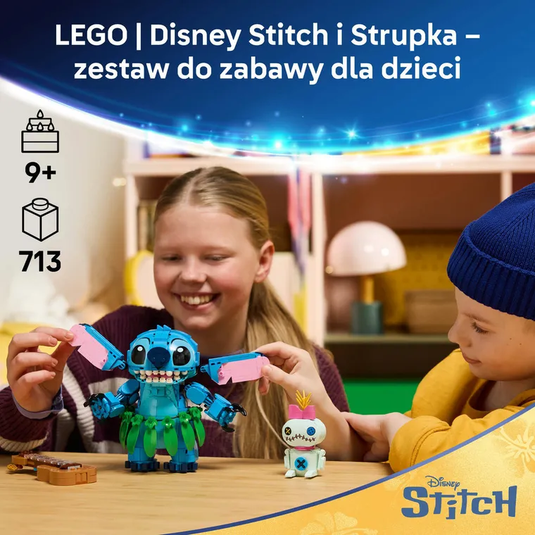 LEGO Disney, Stitch i Strupka, 43296
