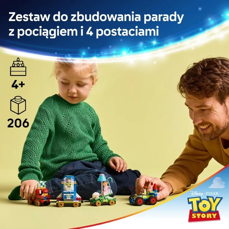 LEGO Disney, Toy Story - Okolicznościowy pociąg i Pan Sterowany, 43264