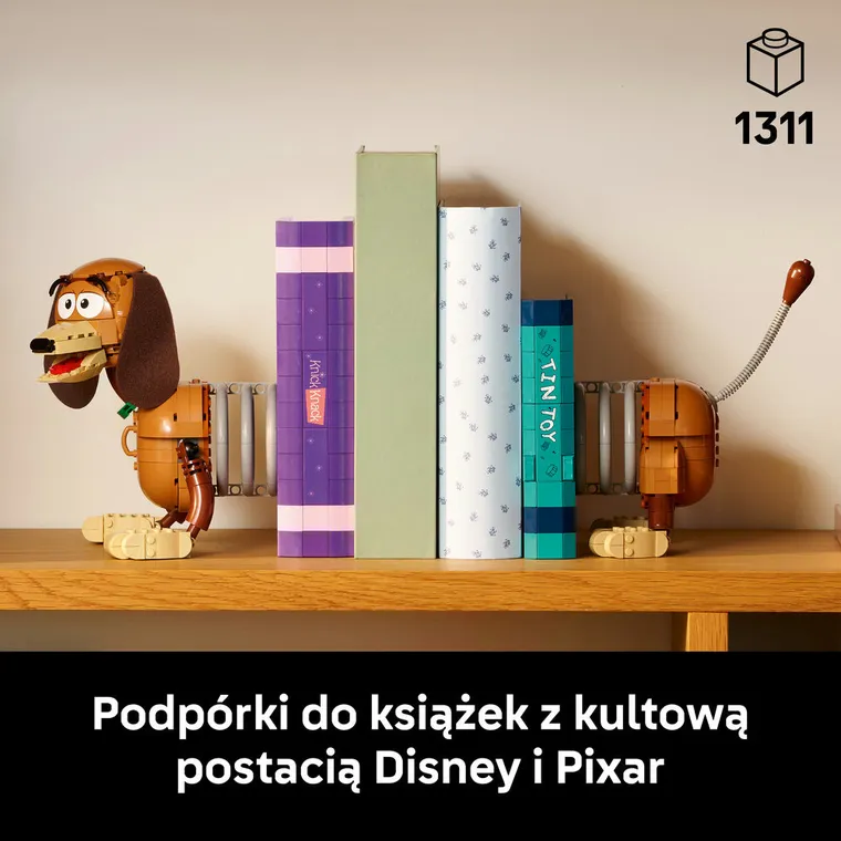 LEGO Disney, Toy Story Cienki - podpórki pod książki, 43301
