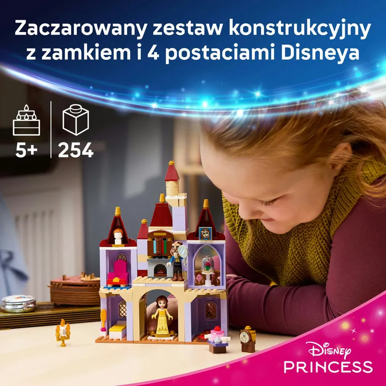 LEGO Disney, Zaczarowany zamek Pięknej i Bestii, 43289
