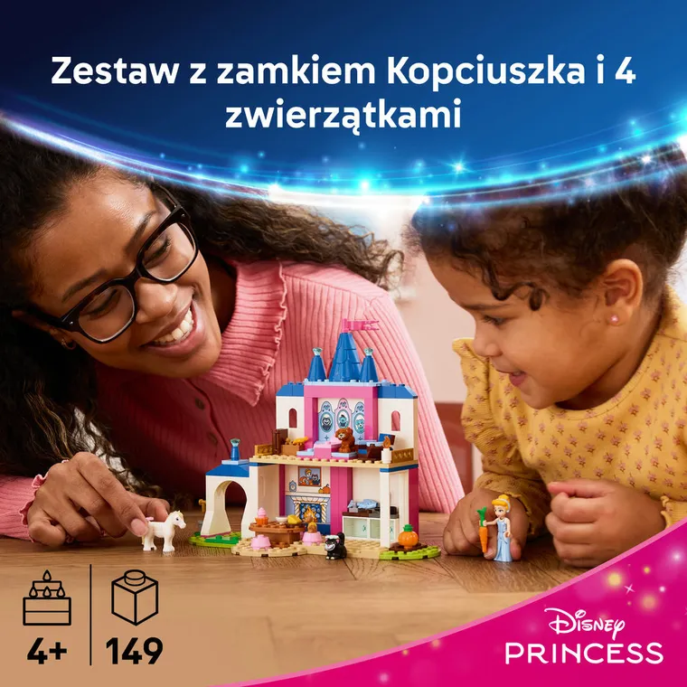 LEGO Disney, Zamek Kopciuszka i jej zwierzęcych przyjaciół, 43283