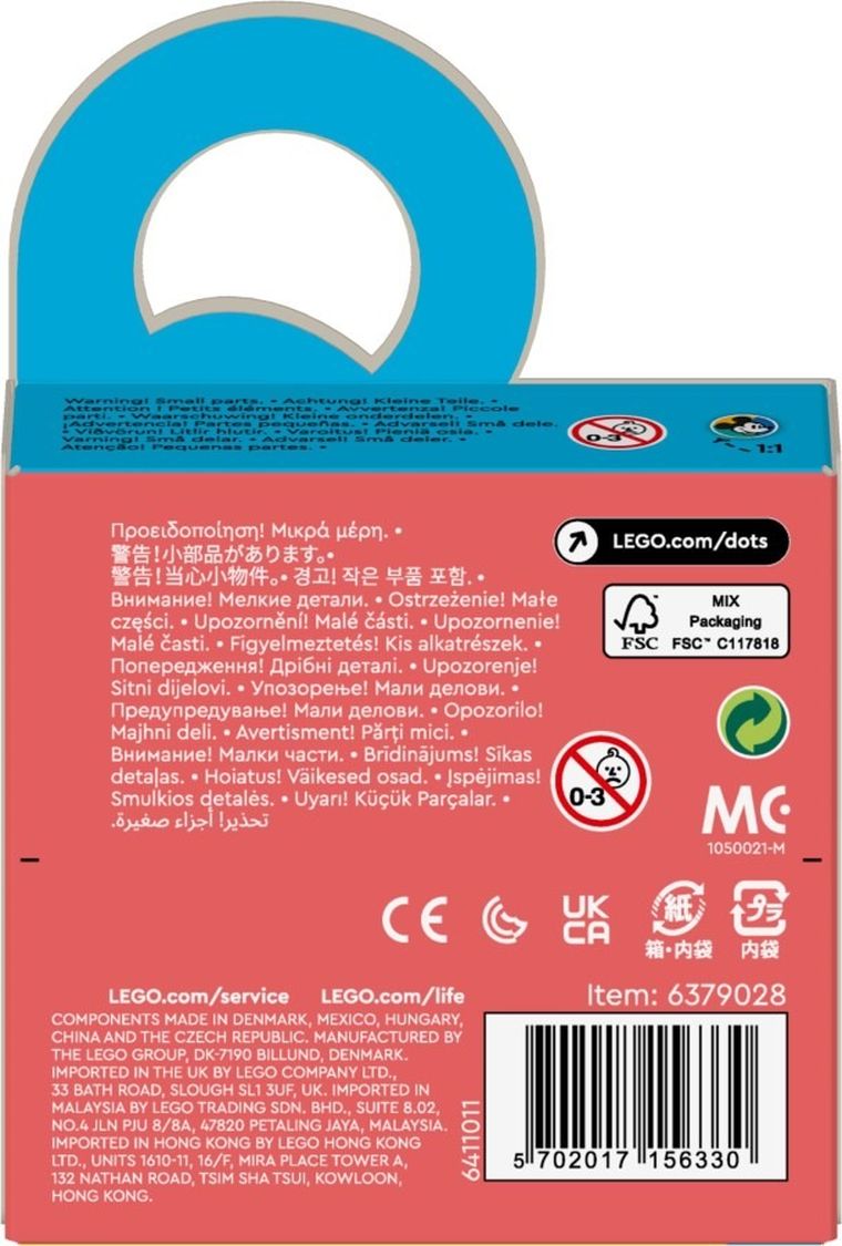 LEGO DOTS, Myszka Miki i Myszka Minnie - naszywka, 41963