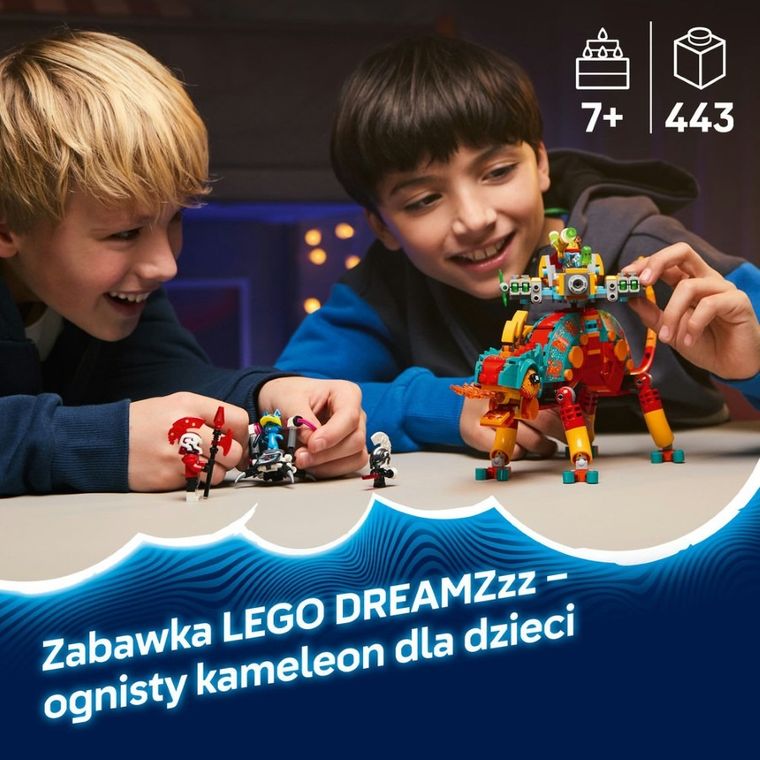LEGO DREAMZzz, Ognisty kameleon Mateo, 71492