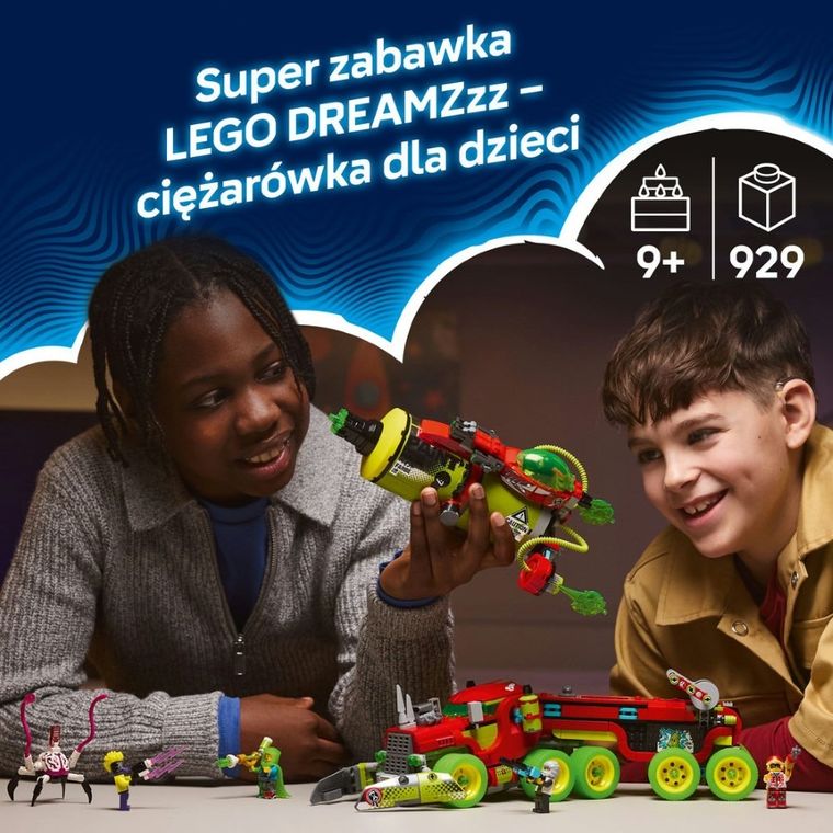 LEGO DREAMZzz, Sprayowa ciężarówka Mateo, 71499