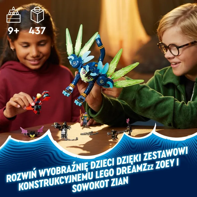 LEGO DREAMZzz, Zoey i sowokot Zian, 71476