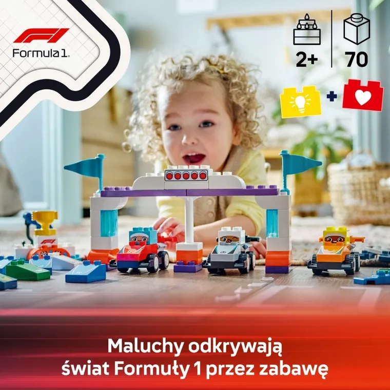 LEGO DUPLO, Bolidy i kierowcy F1, 10445