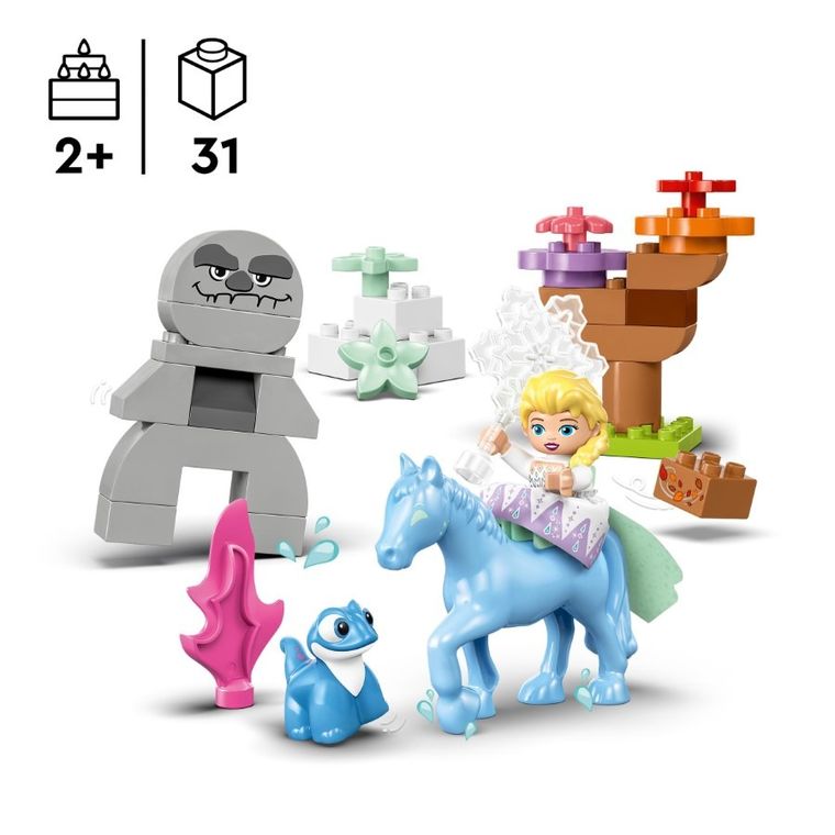 LEGO DUPLO Disney, Elza i Bruni w Zaczarowanym Lesie, 10418