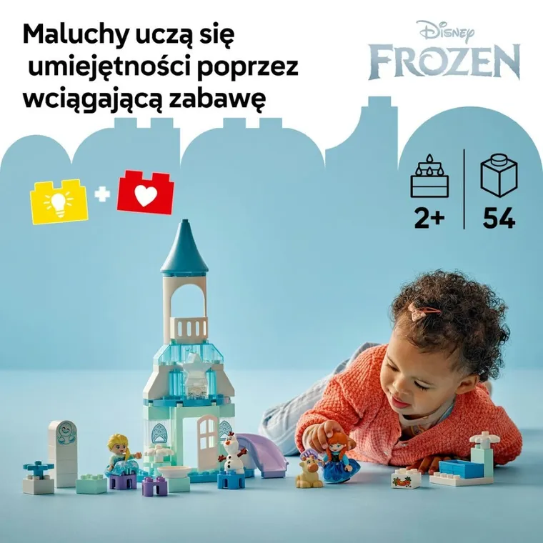 LEGO DUPLO Disney, Przyjęcie w lodowym zamku Anny i Elzy, 10455