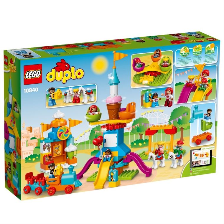 LEGO DUPLO, Duże wesołe miasteczko, 10840