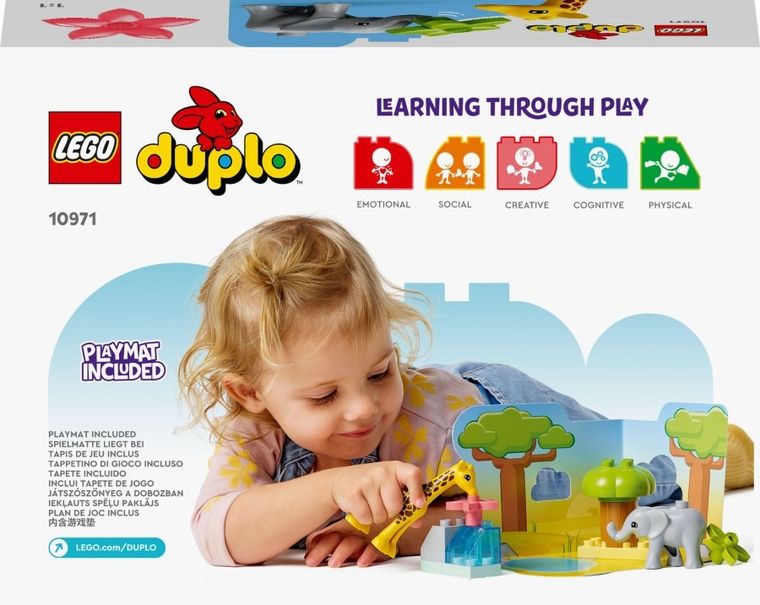 LEGO DUPLO, Dzikie zwierzęta Afryki, 10971