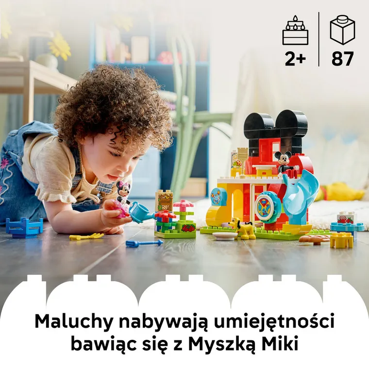 LEGO DUPLO, Klub Myszki Miki z Minnie i Pluto, 10465