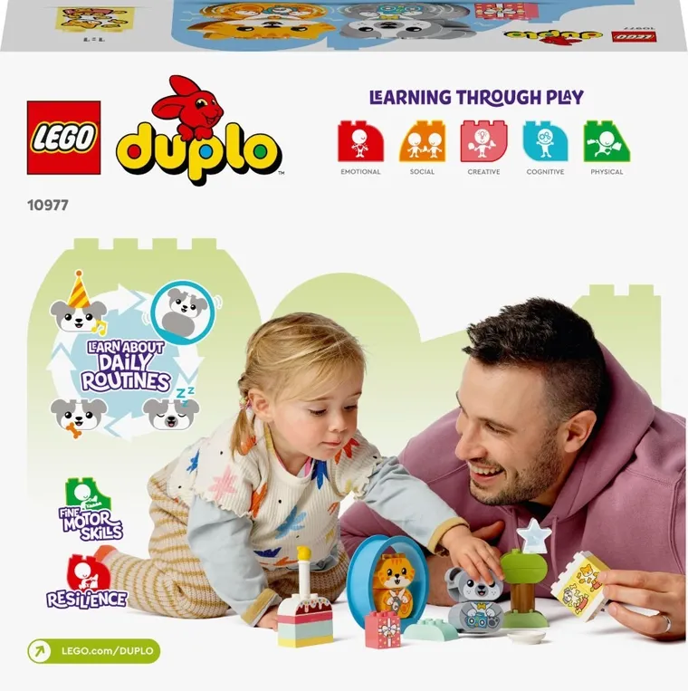 LEGO DUPLO, Mój pierwszy szczeniak i kotek z odgłosami, 10977