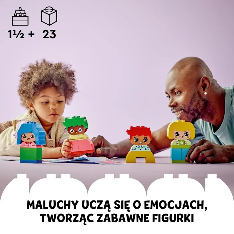 LEGO DUPLO My First, Moje uczucia i emocje, 10415