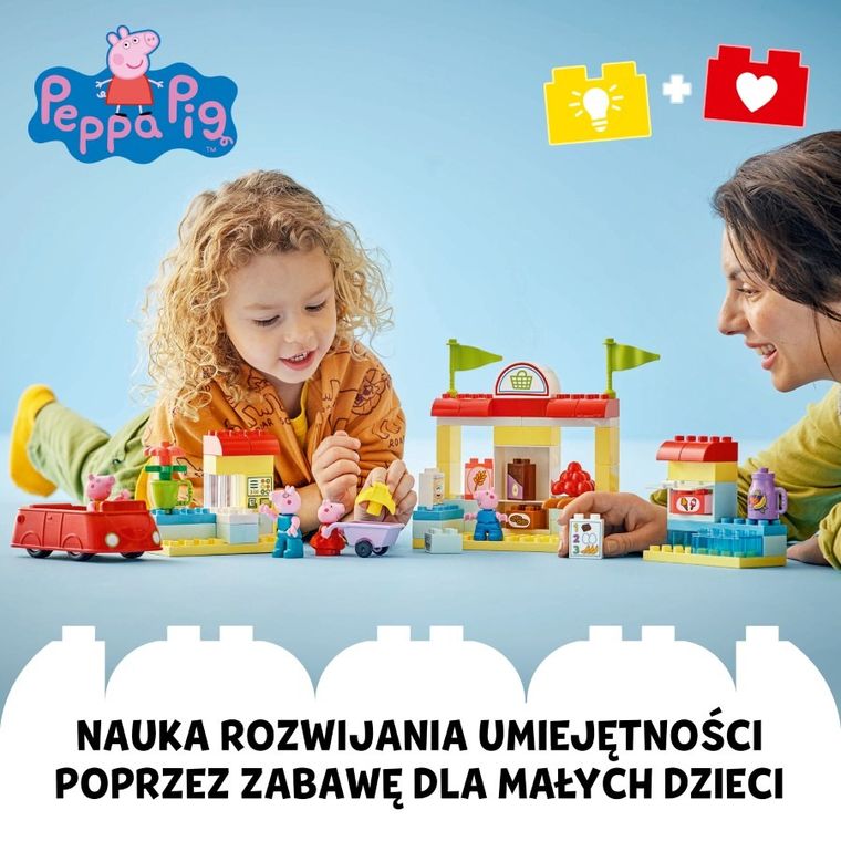 LEGO DUPLO, Peppa i supermarket, 10434