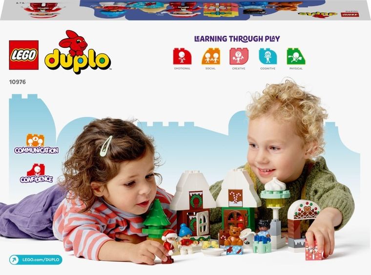 LEGO DUPLO, Piernikowy domek Świętego Mikołaja, 10976