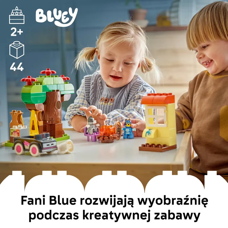 LEGO DUPLO, Pizzerki z Muffinką i Blue, 10469