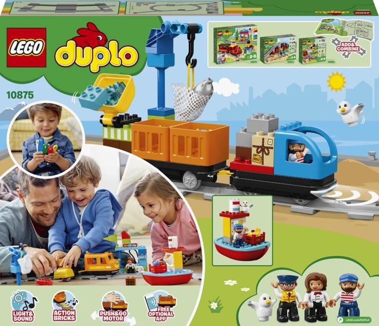 LEGO DUPLO, Pociąg towarowy, 10875