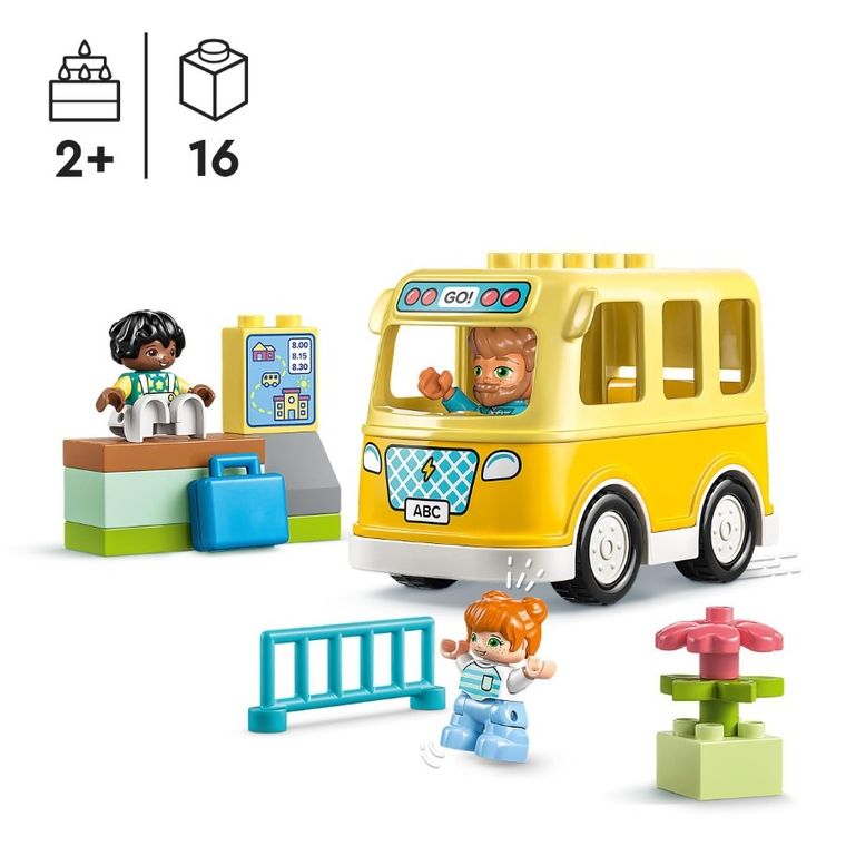 LEGO DUPLO, Przejażdżka autobusem, 10988