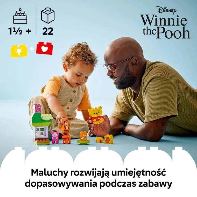 LEGO DUPLO, Przyjęcie urodzinowe Kubusia Puchatka, 10457