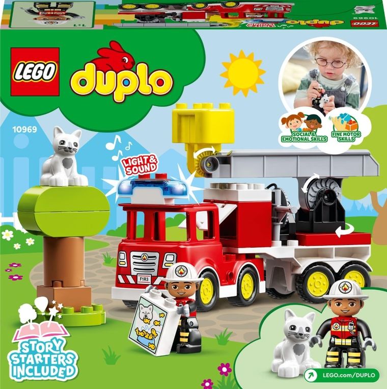 LEGO DUPLO, Rescue Wóz strażacki, 10969