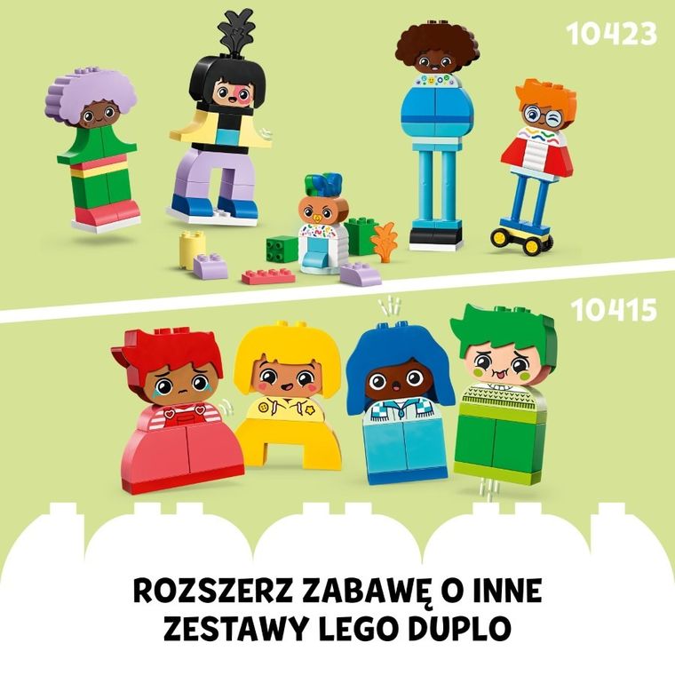 LEGO DUPLO Town, Ludziki z emocjami, 10423